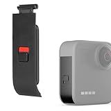 SOONSUN Tampa Lateral De Substituição De Bateria De Alumínio Para Câmera Gopro Max 360 Porta De Bateria À Prova D Água De 16 Pés 5 M Porta De Carregamento Usb C Peças De Reparo De Câmera Acess