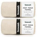 SOOWASH Tapete De Ioga Waffle 2 Peças Bege2472