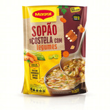 Sopa Instantânea Maggi Sopão Carne Com Legumes Para Cozinhar Costela Com Legumes Em Sachê 200 G De 200 G