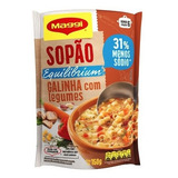 Sopão Equilibrium De Galinha Com Legumes Maggi 150g