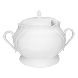 Sopeira Com Tampa 4 Litros Oxford Porcelanas Soleil White