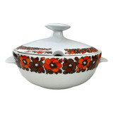 Sopeira Legumeira Porcelana Renner Floral 2 Lt