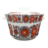 Sopeira Legumeira Porcelana Steatita Floral 2 Lt