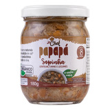 Sopinha Lentilha Carne E Legumes Papapá La Chef 180g