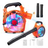 Soprador Aspirador Folhas A Gasolina Para Jardinagem 7500rpm