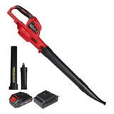 Soprador Bateria 18v Turbo E Carregador Tbt18bl150k2 Toyama Cor Vermelho 110v 220v