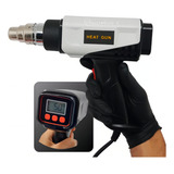 Soprador De Ar Quente Térmica Painel Digital Aquecedor 1200w Cor Cinza 110v