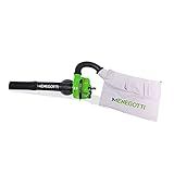Soprador De Ar Spa Com Aspirador Com Motor 2t 26cc Gasolina Mistura 2 Tempos Menegotti