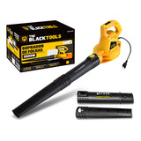 Soprador De Folhas E Resíduos Elétrico 2000w 127v Para Jardim Bsf2000 The Black Tools