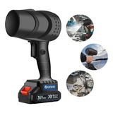 Soprador De Folhas Secador Turbina 2 Baterias Elétric Bivolt
