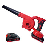Soprador E Aspirador De Pó Folhas Portátil Shark Blue Shb 71 Bivolt 2 Baterias