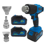 Soprador Secador Termico Sem Fio 21v Com Display