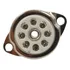 Soquete 8 Pinos Porcelana Base B8a El41 Az41 Ech41 Ech42