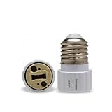Soquete Adaptador Policarbonato E27 G9 Com 2 Peças Taschibra