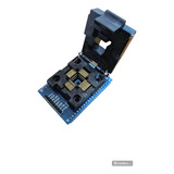 Soquete Adaptador Qfp44 Para Dip40