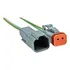 Soquete Conector Linha Agrícola Dt06 2s Dt04 2p Kit 2 Pçs