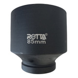Soquete De Impacto 1 Polegada Sextavado Longo 85mm