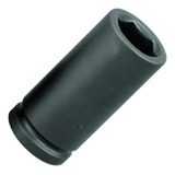 Soquete De Impacto Longo Encaixe 3 4 X 27 Mm Sextavado