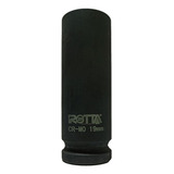 Soquete De Impacto Sextavado Longo Encaixe 1 2 13mm