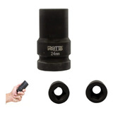 Soquete De Impacto Sextavado Longo Encaixe 1 X 24 Mm