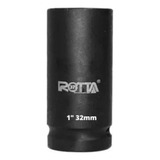Soquete De Impacto Sextavado Médio Encaixe De 1 chave 32mm