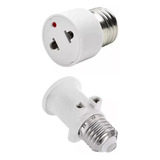 Soquete E27 Bocal Lâmpada Tomada Adaptador 2 Un