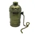 Soquete Em Metal Com Cordinha Antigo Retro Vintage - Bronze 110v/220v