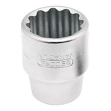 Soquete Estriado 1 13 16 Encaixe 3 4 D32 1 13 1 Gedore Cor Prateado