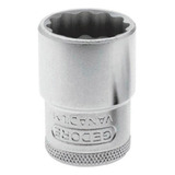 Soquete Estriado Manual Unit Drive 15mm encaixe 1 2 Gedore