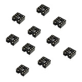 Soquete Para Ci 8 Pinos Dip Estampado Pci Kit 10 Peças