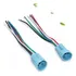 Soquete Rabicho Chicote Conector P/ Botão Universal Led 16mm
