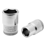 Soquete Sextavado Curto 34mm Encaixe De 1 2 Gedore 015026