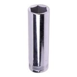 Soquete Sextavado Longo Encaixe 1 2 Crv 13mm Sata St13404sc