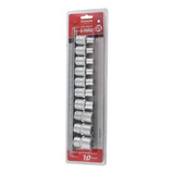 Soquetes Corneta 33 234 10 Torx Jogo Fêmea Pito 1 2 Pol E8 A E24 10 Peças