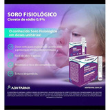 Soro Fisiológico C 10 Ampolas 5ml cloreto De Sódio A 0 9 