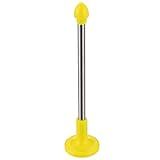 Sosoport Golf Alignment Rods Golf Lie Angle Ferramenta Amarelo Clube Magnético Alinhamento Alinhamento Balanço Prática Treinador Correto Golfe Swing Balanço Aponte Treinamento Swing