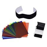 SOU FOTO Filtro Para Flash Speedlite Colorido Gelatina Para Efeitos Especiais Em Fotografia 12 Cores Incluídas Modelo FPC FS12