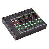 Sound Console Studio Mixer Amplificador De Canais Estéreo