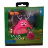 Sound Toons Fani Caixa De Som Bluetooth Tec Toy Rosa