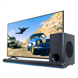 Soundbar Bluetooth 3 1 Canais Subwoofer Grave Potente 180w