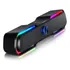 Soundbar Caixa De Som Usb P2 Adamantiun Kurt S11a Para Pc Computador Notebook Tv Led Rgb