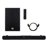 Soundbar Jbl Sb180 2 1 Canais Hdmi Subwoofer 110w Bivolt Nfe
