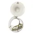Sousafone Dasons Em Fibra Branco Com Laqueado Si Bemol