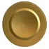 Sousplat Prato Mesa Redondo Jantar Luxo Festa Cores Cor Ouro