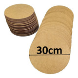 Sousplat Supla Suplat 30 Cm Mdf Kit C 30 Unid