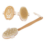 South Fin 4pcs Dry Brushing Body Brush Set Corpo Esfoliante