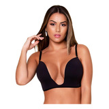 Soutien Bojo Decote Profundo Magico Push Up Efeito Silicone