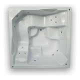 Spa Ofuro Hidro 5 Lugares Luxo Completo 2x2 Aquecedor Base
