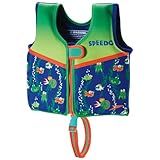 Speedo Colete Salva Vidas Infantil Unissex Begin To Swim FPS 50 Azul Safira Estampado Médio