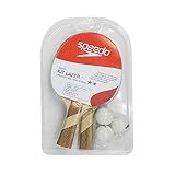 Speedo KIT Lazer TP 08211 Bola Raquete Adulto Unissex Vermelho Red Único